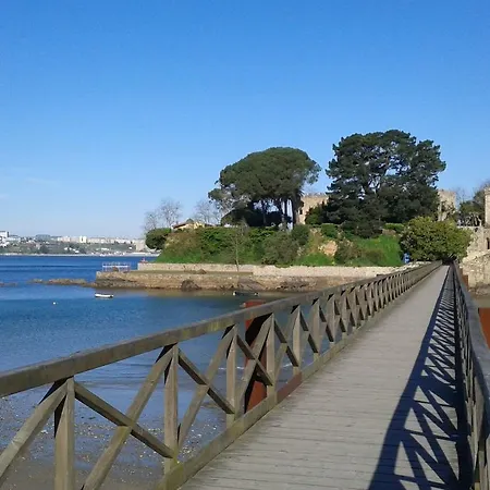 Charming In Santa Cristina Galicia, 100 M From Beach Appartement Perillo